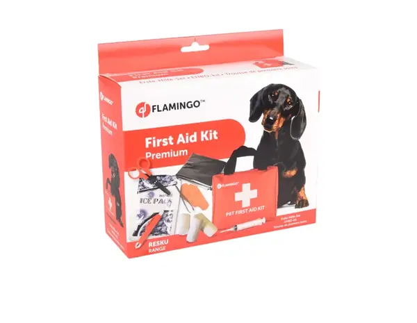 Flamingo EHBO Premium set voor honden
