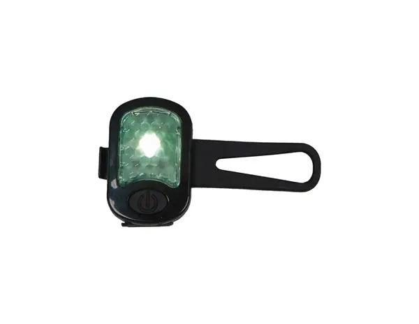 Animal Boulevard LED Veiligheidslampje Zwart-7x4cm