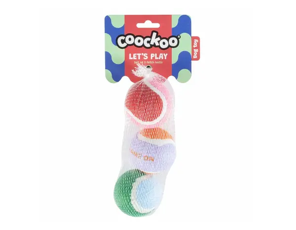 Duvo+ Tennisbal set van 3