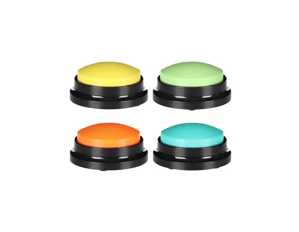 flamingo Audioknop opneembaar diverse kleuren