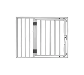 Hundos Aluminium paneel met deur rechts, 4 maten