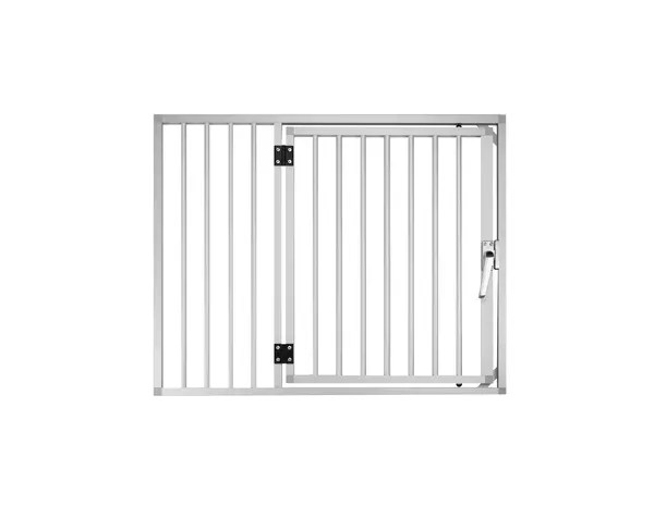 Hundos Aluminium paneel met deur rechts