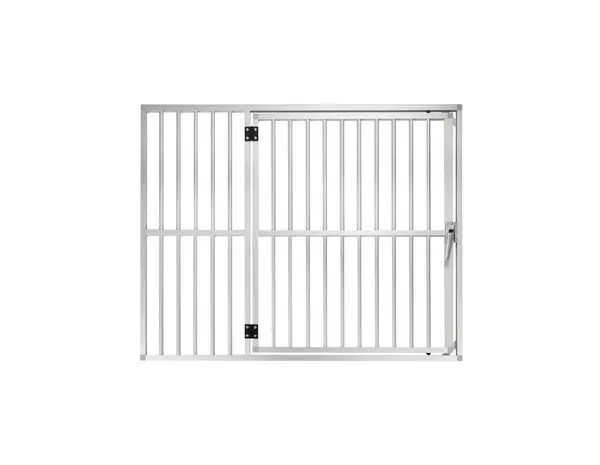 Hundos Aluminium paneel met deur rechts