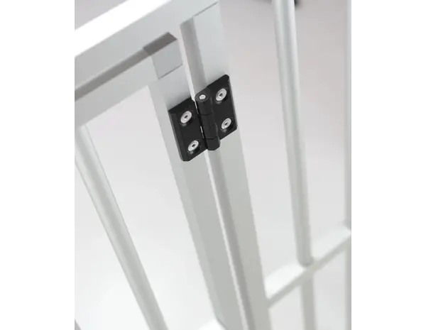 Hundos Aluminium paneel met deur rechts