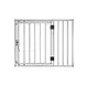 Hundos Aluminium paneel met deur links, 4 maten