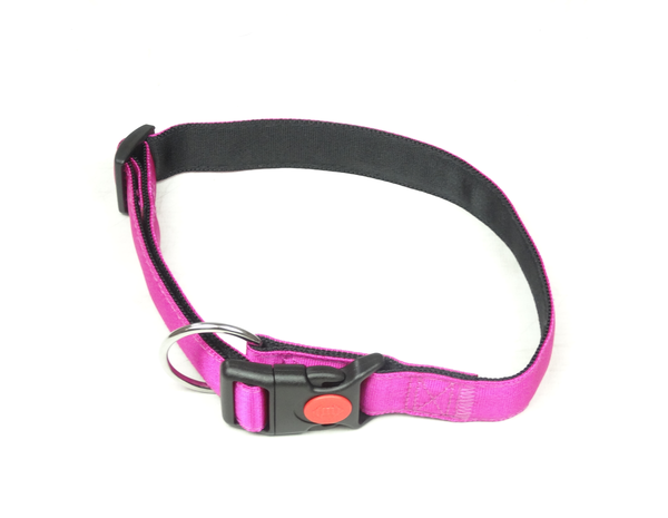 De-Tail Nylon halsband 25mm breed, 50-65cm lang