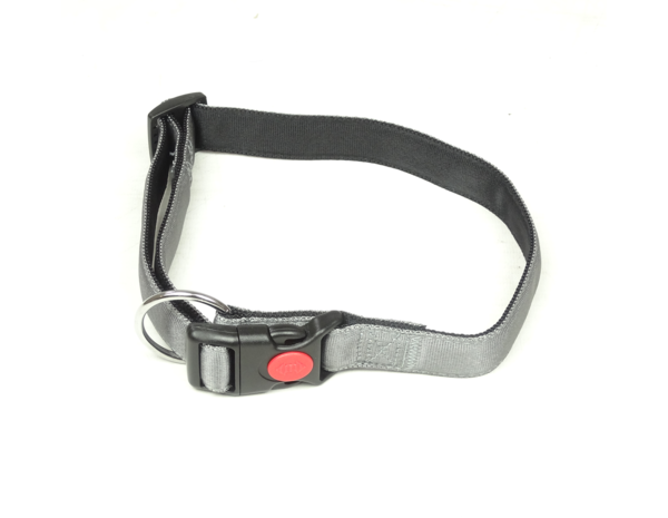 De-Tail Nylon halsband 25mm breed, 50-65cm lang