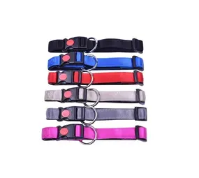 De-Tail Nylon halsband 15mm breed, 25-35cm lang