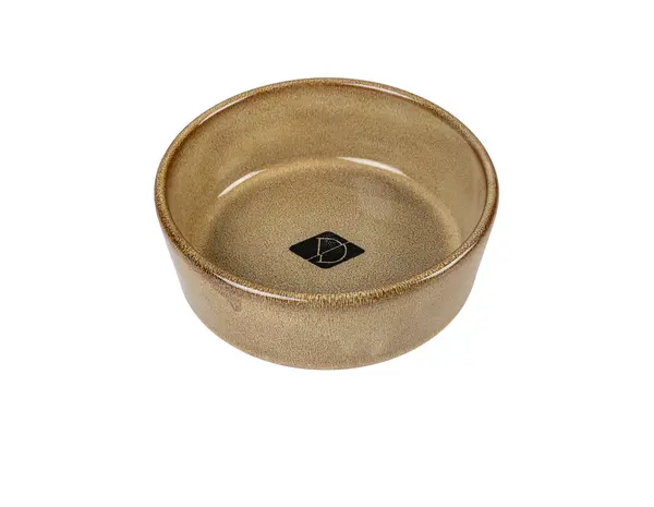 D&D Voer/Drinkbak Keramiek Jasper Beige