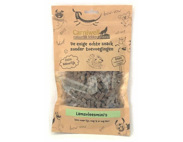 Carniwell Hondenbeloningssnoepjes Lamsvlees trainers 100% Lam