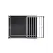 Hundos Hondenbench  model DL maat M 3 dichte wanden
