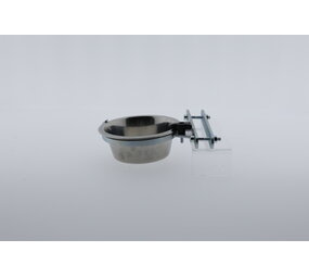 Hundos Drinkbak/Voerbak 0.75 liter met houder