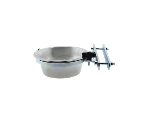 Hundos Drinkbak/Voerbak 0.75 liter met houder