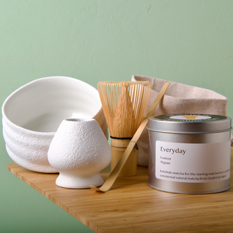 Matcha Essentials Set Large - Shiro & Bamboo Matcha Essentials Set Large - Shiro & Bamboo