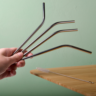 Pailles en acier inoxydable