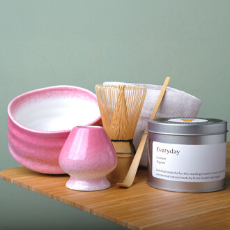 Matcha Essentials Set Large - Sakura & Bamboo Matcha Essentials Set Large - Sakura & Bamboo