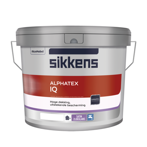 Sikkens Sikkens Alphatex IQ zijdeglans 1 liter - 10 liter