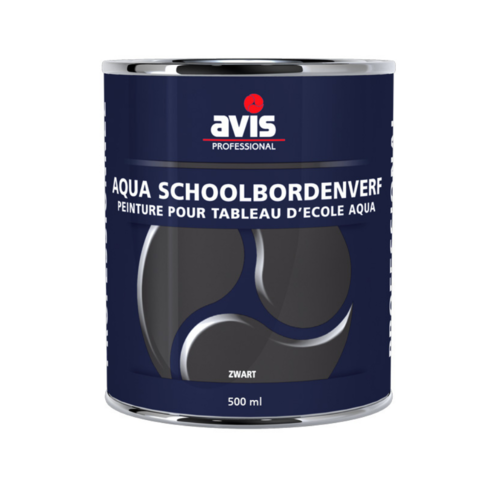 Avis Avis Aqua Schoolbordenverf Zwart 250 - 500 ml