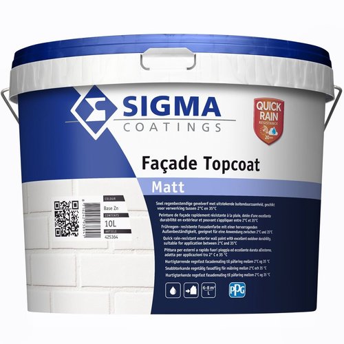 Sigma Sigma Facade Topcoat Matt 5 - 10 liter