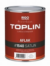 Rigo Toplin Standverf Zijdeglans Inhoud: 1 Liter, Kleur: Donker