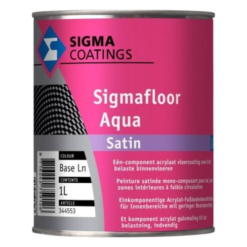 Sigma Sigmafloor Aqua Satin, 1 - 5 liter