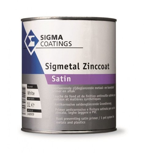 Sigma Sigma Sigmetal Zinccoat 3 In 1 Satin 1 - 2,5 liter