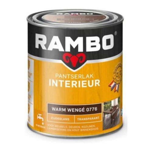 Rambo Rambo Pantserlak Interieur Transparant Zijdeglans 0,25 - 1,25 liter