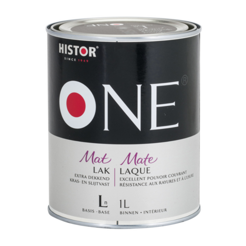 Histor One Histor One Lak Mat Acryl  0,50 - 1 liter