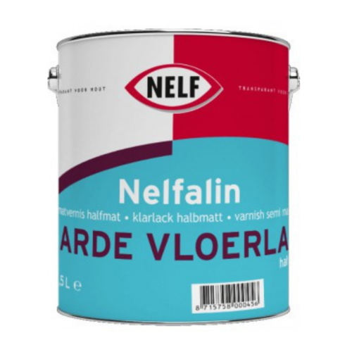 Nelf Nelfa Harde Vloerlak Halfmat 0,25 - 2,5 liter