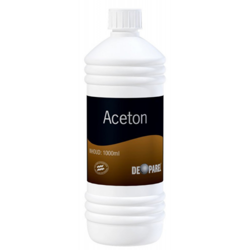 De Parel De Parel Aceton 500 ml - 1 liter