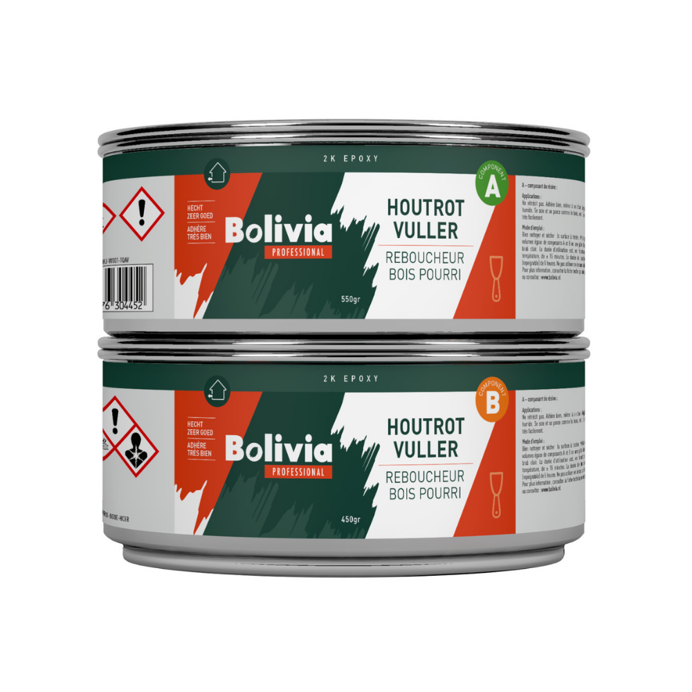 Bolivia Houtrotvuller Epoxy Set 1000 Gram