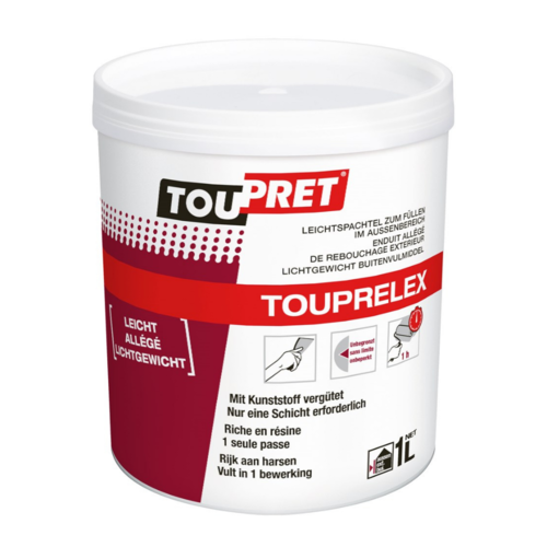 Toupret Toupret Touprelex Lichtgew Buiten Vulmiddel 1 -4  liter