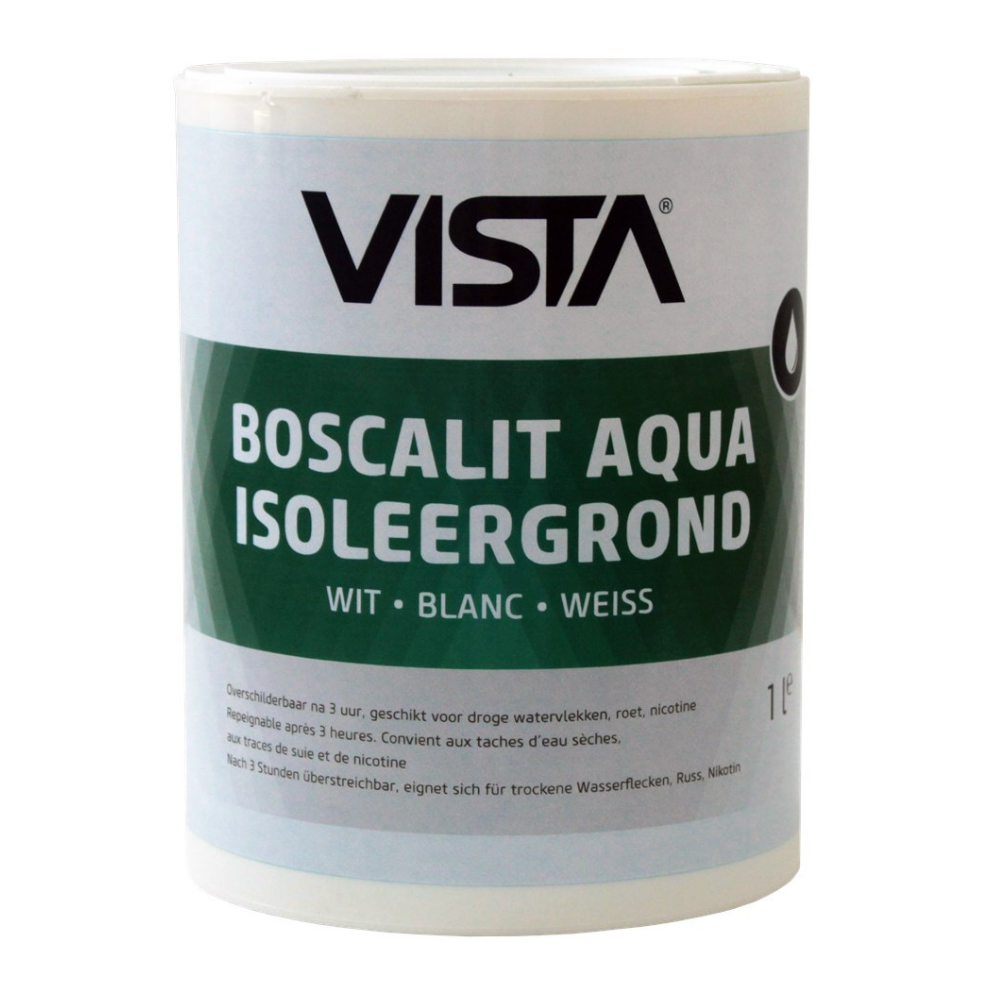 Boscalit Aqua Isoleer Grond Wit 1 Liter