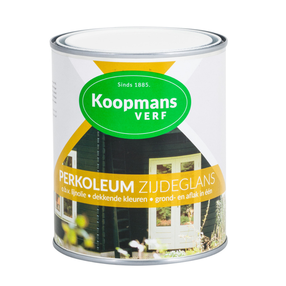 Koopmans Perkoleum Zijdeglans Transparant Kleur 233 - Midden Eiken