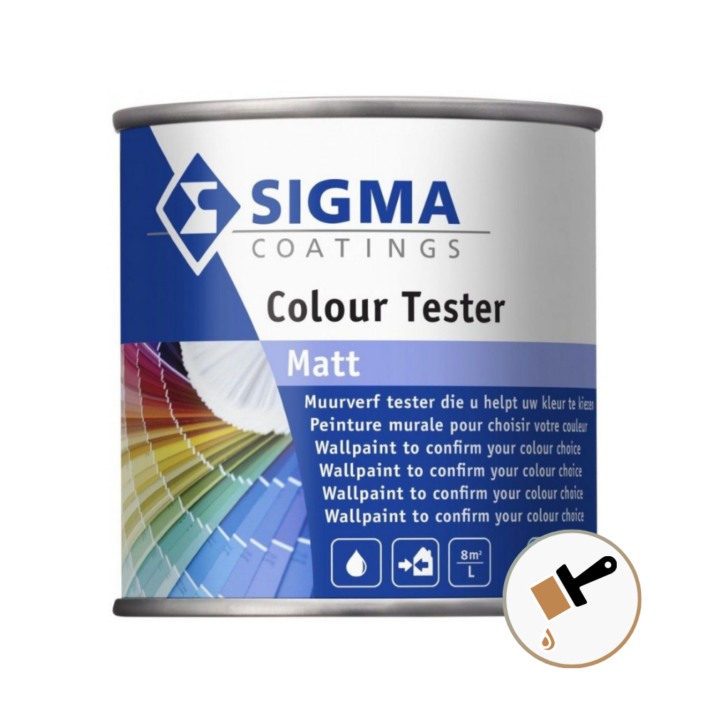 gemeenschap Fotoelektrisch Demon Play Sigma Sigma Colour Tester Matt 250 ml - Verfstein.nl