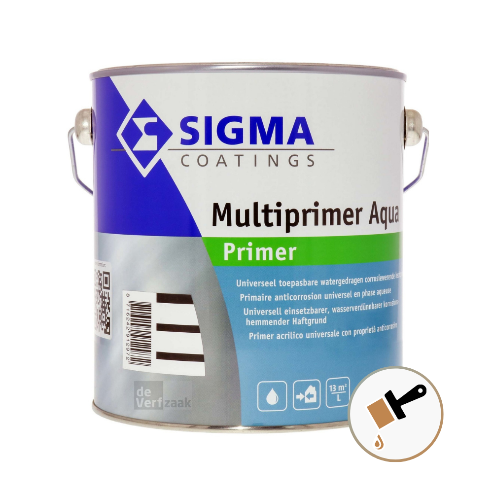 Sigma Multiprimer Aqua Inhoud: 2.5 Liter, Kleur: Donker