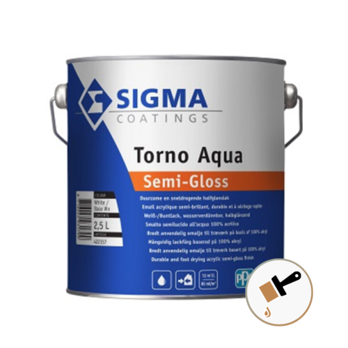 Sigma Sigma Torno Aqua Semi-Gloss 1 - 2,5 liter