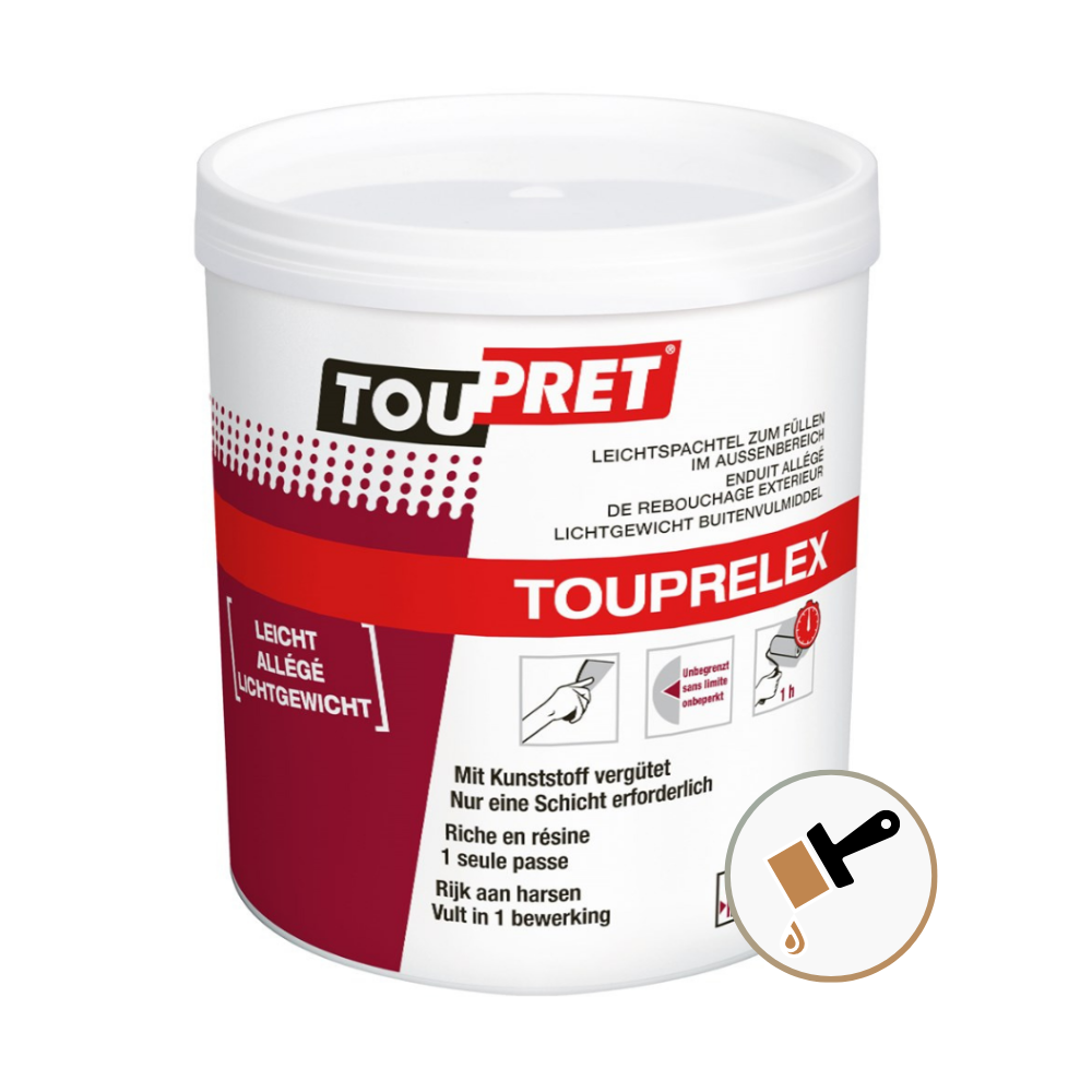Toupret Touprelex Lichtgew Buiten Vulmiddel 4 Liter