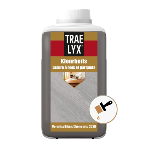 Trae Lyx Trae-Lyx Kleurbeits 2539 Vergrijsd eiken 0,50 - 1 liter