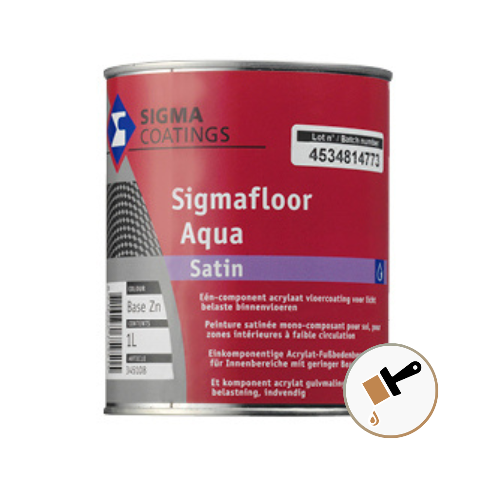 Sigmafloor Aqua Satin, 5 Liter