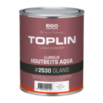 Rigo Rigo Toplin Aqua Houtbeits Blank 1 liter