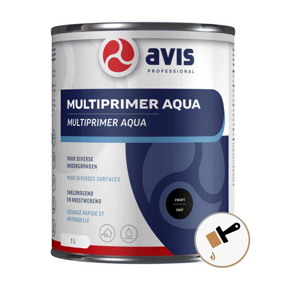 Avis Aqua Multiprimer Zwart 500 Ml