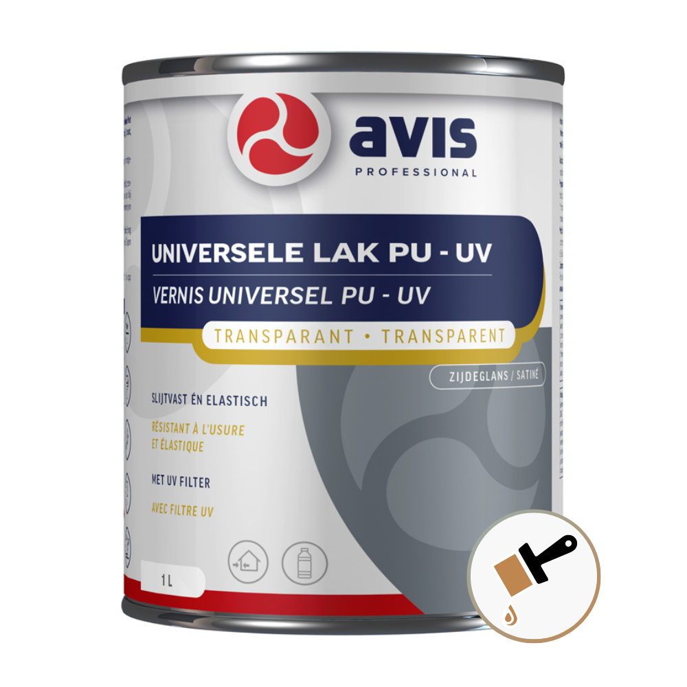 Avis Universele Lak Pu/uv Glansgraad: Hoogglans, Inhoud: 250 Ml
