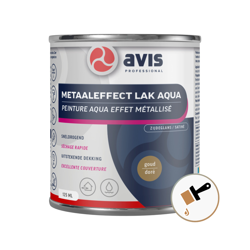 Avis Aqua Metallic Brons 125 Ml