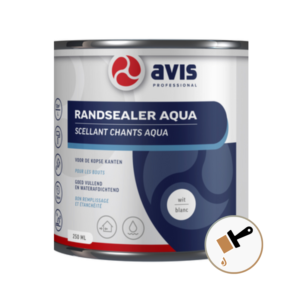 Avis Randsealer Aqua Wit 500 Ml