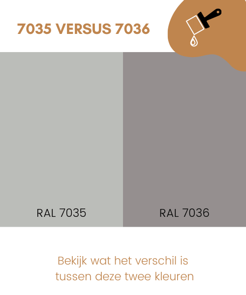 Kustlijn beha Ga lekker liggen RAL 7035 lichtgrijze kleur - Verfstein.nl