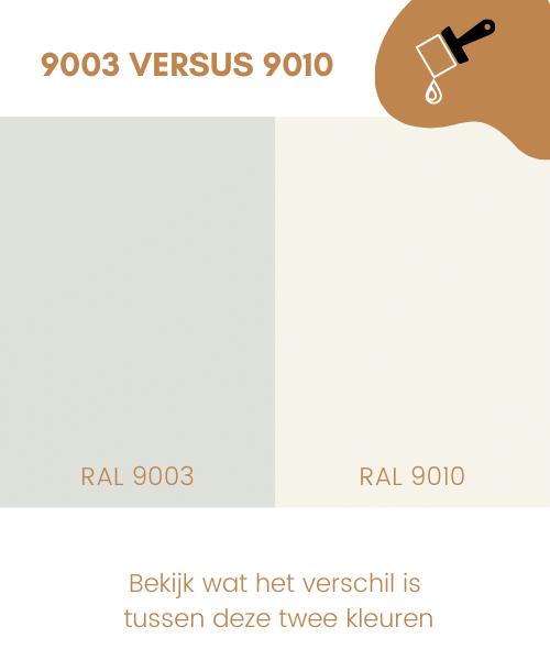 Schuur wonder plannen RAL 9003 Signaalwit - Verfstein.nl
