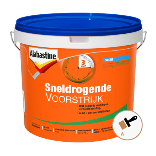 Alabastine Alabastine Voorstrijk Sneldrogend Transparant 1 - 10 liter