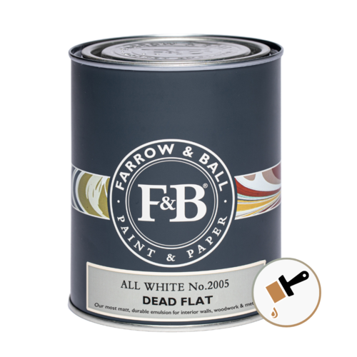 Farrow & Ball Farrow & Ball Dead Flat Nieuw 0,75 - 5 liter