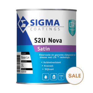 Sigma Sigma S2U Nova Satin 143 Rolling Fog 1 liter Sigma S2U Nova Satin 143 Rolling Fog 1 liter
